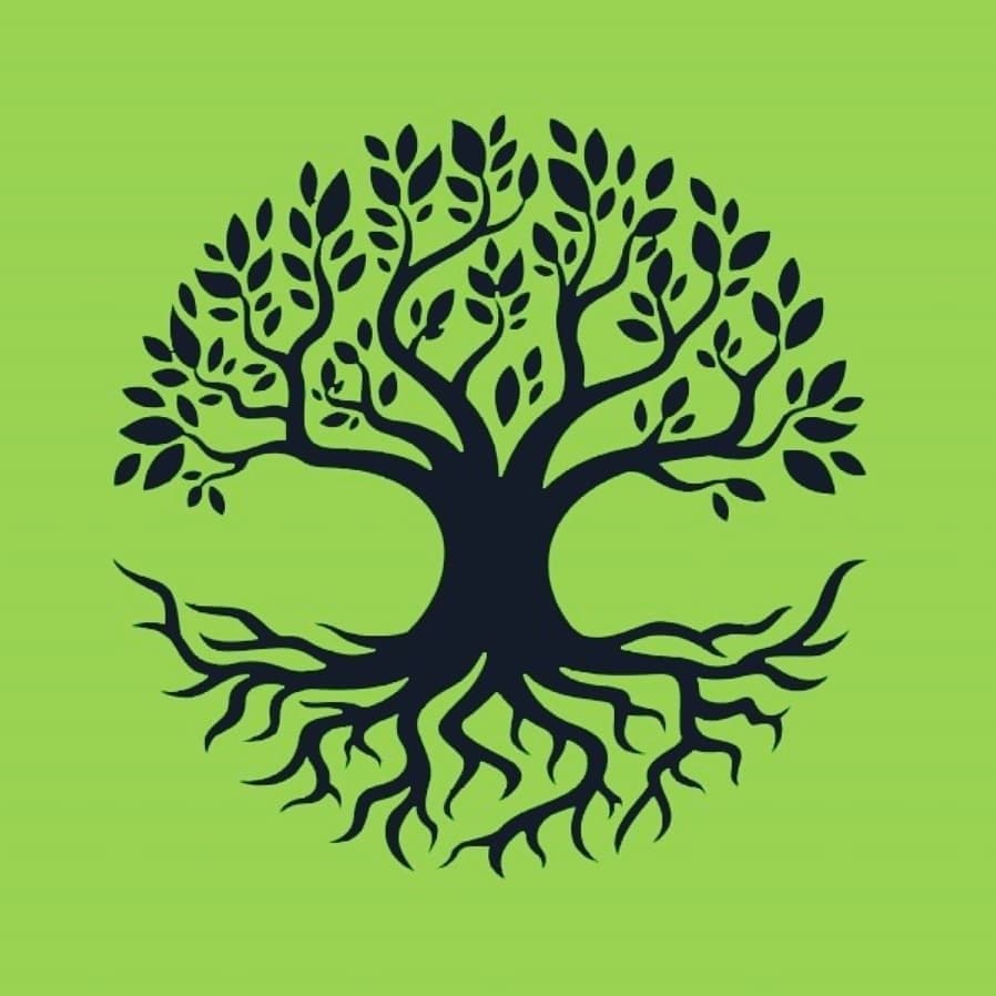 Massoterapia das Dores — logo árvore da vida